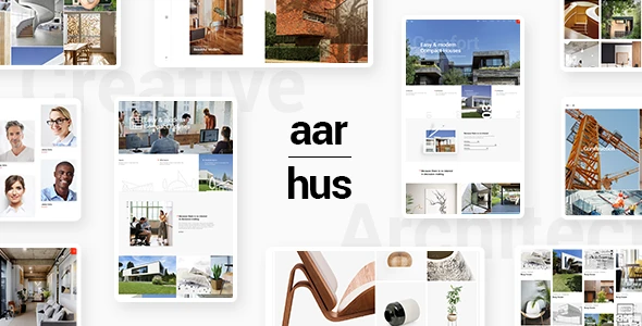 Aarhus – Modern Architecture WordPress Theme